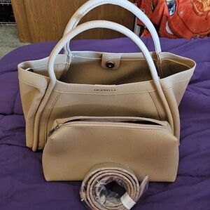 Newbella Purse in Tan. Very popular TikTok Bag